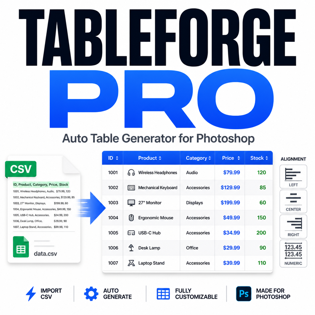 TableForge Pro